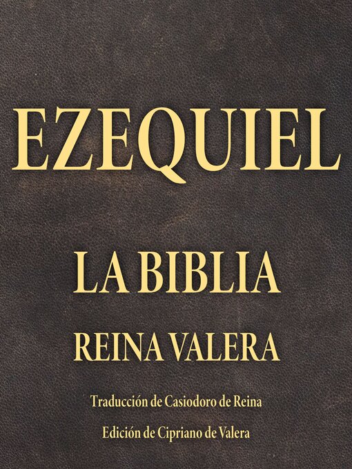 Title details for Ezequiel by Casiodoro de Reina - Available